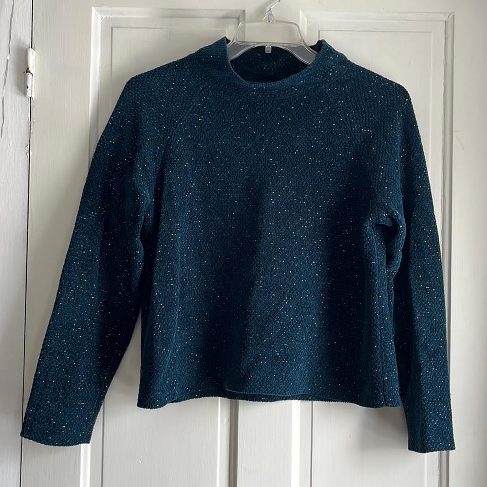 Eileen Fisher mock turtleneck top